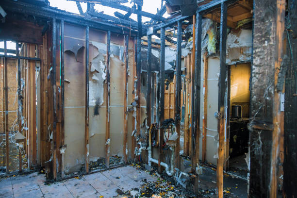Professional Fire Damage Repair technician working in Germantown, OH